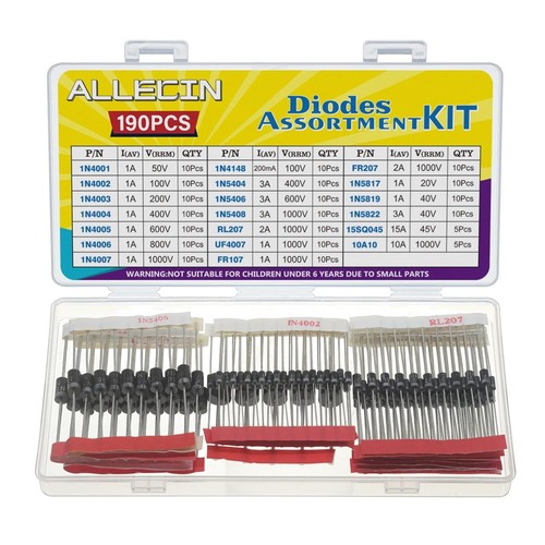 Diodes set stück - set, 1n4001