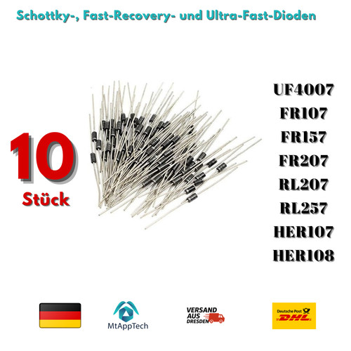 Schottky ultra fast dioden - &,