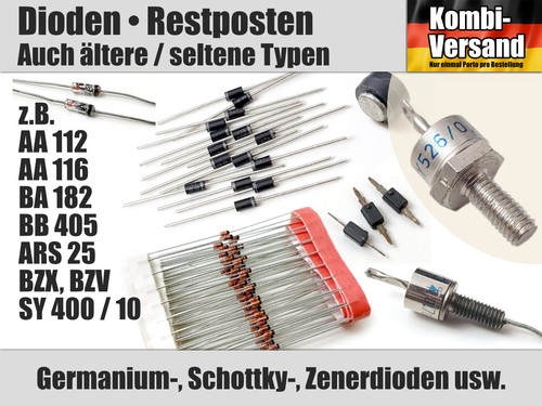Diode dioden zener schottky - zener,