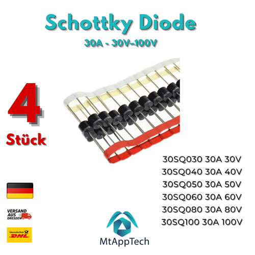 Schottky 30a solar diode - x,