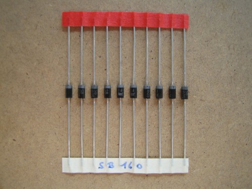 10x schottkydiode sb160 - 10x,