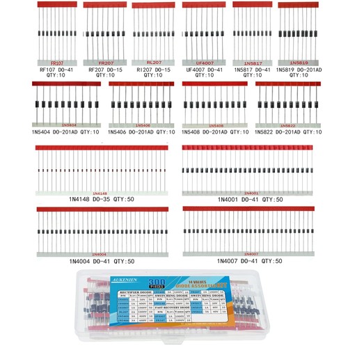 Dioden sortiment kit werte - sortiment, 14