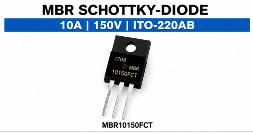 Mbr10150fct schottky diode 10a - mbr10150fct,
