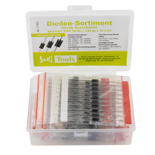 Dioden sortiment 240 teile - dioden,