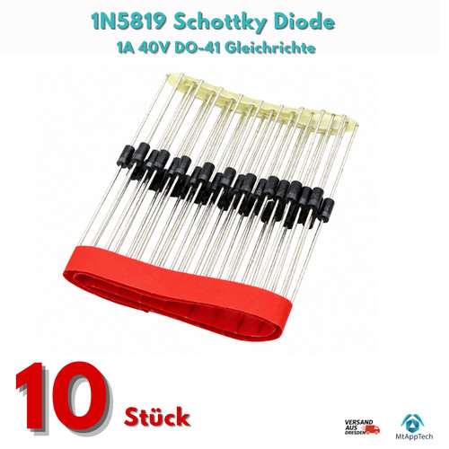 Stück 1n5819 schottky - -,